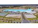 Crystal Lagoon amenity with parking at 10471 Bridgegate Heights Loop, San Antonio, FL 33576