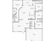 Floor plan of the home showing the layout of rooms and dimensions at 11926 Cinnamon Fern Dr, Riverview, FL 33579