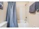 Bathroom with a tub and shower combination at 13911 Windy Knoll Dr, Riverview, FL 33579