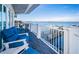 Enjoy breathtaking water views from this relaxing balcony at 1860 N Fort Harrison Ave # 104, Clearwater, FL 33755