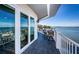 Balcony with stunning views and a place to sit at 1860 N Fort Harrison Ave # 104, Clearwater, FL 33755