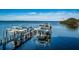 Several boats are docked at a waterfront property, offering convenient access to the water at 1860 N Fort Harrison Ave # 104, Clearwater, FL 33755