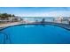 Enjoy the water view from this community pool at 1860 N Fort Harrison Ave # 104, Clearwater, FL 33755