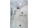 Large walk-in shower with modern fixtures and glass enclosure at 1860 N Fort Harrison Ave # 104, Clearwater, FL 33755