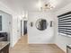 Bright dining area with wood-look floors and stylish decor at 2000 57Th N St, St Petersburg, FL 33710