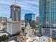 High-rise building and surrounding city aerial view at 405 Central Ave # 700, St Petersburg, FL 33701