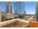 Breathtaking city skyline view from private balcony at 405 Central Ave # 700, St Petersburg, FL 33701