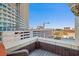 Spectacular balcony view of city construction and park at 405 Central Ave # 700, St Petersburg, FL 33701