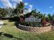 Twelve Oaks Villas community entrance sign at 6325 Stone River Rd, Bradenton, FL 34203