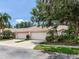 Charming villa with a two-car garage and well-maintained landscaping at 6325 Stone River Rd, Bradenton, FL 34203