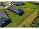 Aerial view of a house and surrounding community at 13584 Old Creek Ct, Parrish, FL 34219
