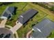 Aerial view of a home and neighborhood at 13584 Old Creek Ct, Parrish, FL 34219