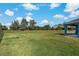 Large backyard with a privacy fence at 13584 Old Creek Ct, Parrish, FL 34219