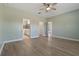 Bedroom with access to bathroom and walk-in closet at 13584 Old Creek Ct, Parrish, FL 34219