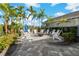 Community fire pit with seating for gatherings at 13584 Old Creek Ct, Parrish, FL 34219