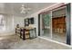 Bright Florida room with sliding doors and tile floor at 141 94Th Ave, Treasure Island, FL 33706