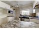 Kitchen with granite countertops and white cabinets at 141 94Th Ave, Treasure Island, FL 33706
