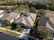 One-story home with a two-car garage and landscaped yard at 3602 Juneberry Dr, Wesley Chapel, FL 33543