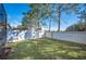 Private backyard with fenced perimeter at 3602 Juneberry Dr, Wesley Chapel, FL 33543