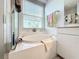 Bathroom with garden tub and shower at 5122 Creekside Trl, Sarasota, FL 34243