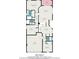 Floor plan showing 1062 sq ft home layout at 7833 Carriage Pointe Dr, Gibsonton, FL 33534