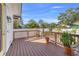 Spacious deck with potted plants, offering relaxing outdoor space at 2747 3Rd N Ave, St Petersburg, FL 33713