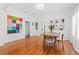 Spacious dining area with hardwood floors and modern decor at 2747 3Rd N Ave, St Petersburg, FL 33713