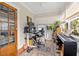 Sunroom with built-in workspace and piano at 2747 3Rd N Ave, St Petersburg, FL 33713