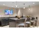 Building common area with bar, countertop, and barstools at 450 Knights Run Ave # 1102, Tampa, FL 33602