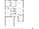 Detailed floor plan showcasing the layout with bedrooms, living room, kitchen, and garage at 5193 Deltona Blvd, Spring Hill, FL 34606