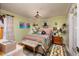 Cozy bedroom with decorative accents and soft lighting at 10200 Gandy N Blvd # 1313, St Petersburg, FL 33702