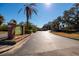 Community entrance sign for Vantage Point Condominiums with lush landscaping at 10200 Gandy N Blvd # 1313, St Petersburg, FL 33702