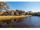 Scenic view of apartment buildings by the water, reflecting in the calm pond at 10200 Gandy N Blvd # 1313, St Petersburg, FL 33702