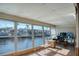 Bright sunroom with water views and home office space at 18675 Us Highway 19 N # 189, Clearwater, FL 33764