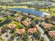 Community overview showing the property's location near a lake and golf course at 2324 New Orchard Ct, Sun City Center, FL 33573