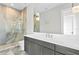 Contemporary bathroom with a shower and double vanity at 2926 Coffee Pot Ne Blvd, St Petersburg, FL 33704