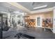 Fitness center with various workout equipment at 4221 W Spruce St # 2418, Tampa, FL 33607
