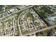 Aerial view showing home's location in a residential neighborhood at 479 Winwood Ct, Port Charlotte, FL 33954