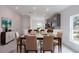 Spacious dining area with table and chairs at 479 Winwood Ct, Port Charlotte, FL 33954