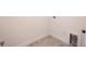 Small laundry room with tile floor and hookups at 479 Winwood Ct, Port Charlotte, FL 33954