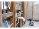 Unfinished bathroom with exposed plumbing and cinder block walls at 815 Lantana Ave, Clearwater Beach, FL 33767