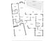 Detailed floor plan showcasing a spacious layout with pool and screened porch at 1998 Massachusetts Ne Ave, St Petersburg, FL 33703