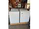 Laundry area with white washer and dryer units, showing laundry appliances at 2800 47Th S St, Gulfport, FL 33711
