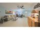 Spacious living room with comfortable furniture and lots of natural light at 302 Canton Ct # 56, Sun City Center, FL 33573