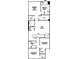 Second floor plan showing bedrooms, loft, and laundry room at 31448 Woodland Race Loop, Wesley Chapel, FL 33545