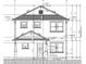 Detailed architectural plan of a two-story house at 4204 N 13Th St, Tampa, FL 33603