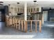 A kitchen undergoing renovation with new cabinets and flooring at 909 Mandalay Ave, Clearwater Beach, FL 33767