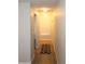 Bright hallway with wood-look floors and a window allowing natural light at 37715 Aaralyn Rd, Zephyrhills, FL 33542
