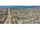 Aerial view of the home and surrounding neighborhood at 5201 40Th S St, St Petersburg, FL 33711