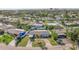Wide aerial view of the property and surrounding area at 5201 40Th S St, St Petersburg, FL 33711